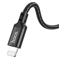 Кабель Hoco X14, Type-C to Lightning, 3m, PD 20W, Black 4