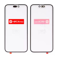 Скло дисплею для iPhone 16 Pro, G+OCA PRO, з ОСА-плівкою, Black