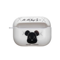 Silicone Case for AirPods Pro Glossy Brand Kaws white