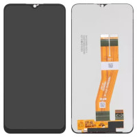 Дисплейний модуль для Samsung A042 Galaxy A04e, High Copy, Black