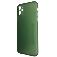 Чохол Anyland Carbon Ultra thin для iPhone 11 Green 1