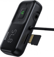 FM-модулятор Baseus T Shaped S-16 wireless MP3 car charger  Black 2
