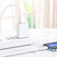 Кабель Borofone BX81, Lightning, 1m, 2.4A, White 1