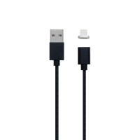 Кабель Cable Magnetic Clip-On Lightning Black