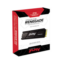 SSD-накопичувач M.2 Kingston FURY Renegade, 2 TB, 2280 NVMe PCIe Gen 4.0 x4 3D TLC NAND 1