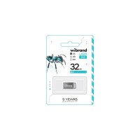 Флешка Wibrand Ant, USB 3.2 Gen 1, 32GB, Silver