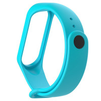 Ремінець для Xiaomi Mi Band 3/4 Silicone, Light Blue 1