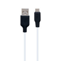 Кабель Hoco X21 Plus, Type-C, 1m, 3A, White 1