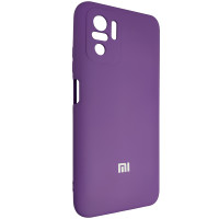 Чехол Silicone Case for Xiaomi Redmi Note 10 Light Violet (41)