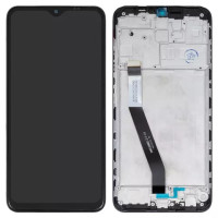 Дисплейний модуль для Xiaomi Redmi 9, з рамкою, Original Ref., Black