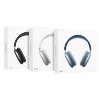 Безпровідна гарнітура Borofone BO22, Silver 6