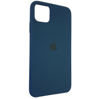 Чехол Copy Silicone Case iPhone 11 Pro Max Cosmos Blue (35)
