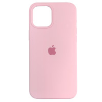 Чохол Copy Silicone Case iPhone 12 Pro Max Light Pink (6)