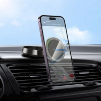 Автотримач Hoco H83, Metal Grey 8