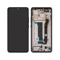 Дисплейний модуль для Xiaomi Poco X7 Pro, з рамкою, Original PRC, Black