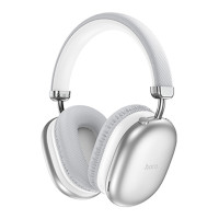 Безпровідна гарнітура Hoco W35 Max Joy, Silver 2