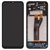 Дисплейний модуль для Samsung M146B Galaxy M14, PM6585JB6-1-41, з рамкою, High Copy, Black