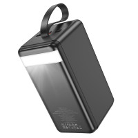 Універсальна мобільна батарея Hoco J123D Element, QC 3.0 22.5W, PD 20W, 90000 mAh, Black 3