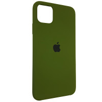 Чехол Copy Silicone Case iPhone 11 Pro Max Dark Green (48)