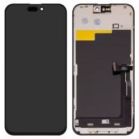 Дисплейний модуль для iPhone 15 Pro Max, Copy, TFT, ZY, LTPS FHD, Black