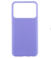 Чохол Original Silicone Case для Xiaomi Poco X6 Pro 5G, Light Violet