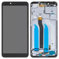 Дисплейний модуль для Xiaomi Redmi 6, Redmi 6A, з рамкою, High Copy, Black