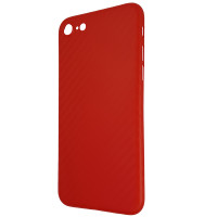 Чохол Anyland Carbon Ultra thin для iPhone 7/8/SE Red 1