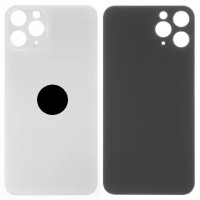 Задня кришка для iPhone 11 Pro, Small Hole, Matte Silver