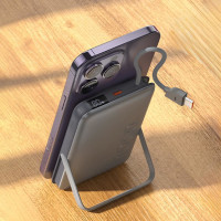 Універсальна мобільна батарея Hoco Q43, 10000mAh, PD 20W, Gray 5