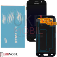 Дисплейний модуль Samsung A520 Galaxy A5 2017, GH97-19733A, Original, Black