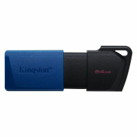 Флешка Kingston DT Exodia M, USB 3.2, 64GB, Black-Blue