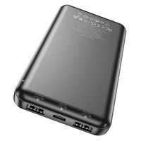 Універсальна мобільна батарея Hoco J100 High-ranking, 10000 mAh, Black 10
