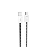 Кабель Hoco X104 Source, Type-C to Type-C, 1m, 60W, Black 6
