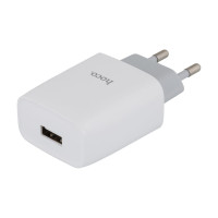 Мережевий зарядний пристрій Hoco C72A, Cable Type-C, 5V, 2.1A White 5