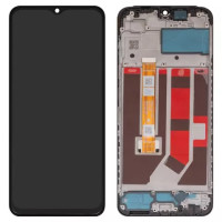 Дисплейний модуль для Oppo A38, з рамкою, Original PRC, Black