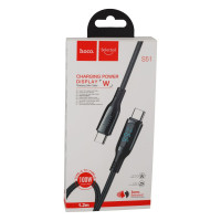 Кабель Hoco S51 100W Extreme charging data cable for Type-C to Type-C