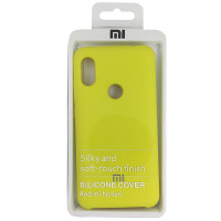 Чохол Silicone Case для Xiaomi Redmi Note 6, Yellow 3