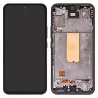 Дисплейний модуль для Samsung A546 Galaxy A54 5G, з рамкою, Original PRC, Black