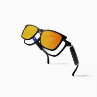 Смарт аудіо-окуляри Aspor GS05, Change Gold Glass, Black