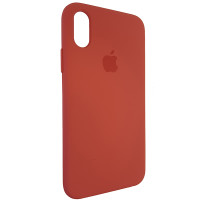Чохол Copy Silicone Case iPhone X/XS Camellia Red (25)