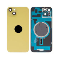 Задня кришка для iPhone 14 Plus, зі склом камери, Original PRC, Yellow