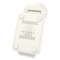 Безпровідний зарядний пристрій Hoco CQ3, 3 in 1, 15W, Magsafe, White 4