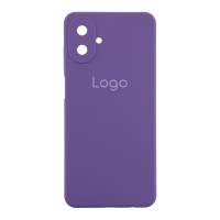 Чохол Liquid Silicone для Samsung A075 Galaxy A07, Purple