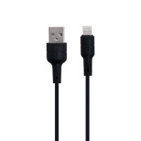 Кабель Borofone BX30 Silicone Lightning Black 1