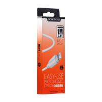 Кабель Borofone BX14 Linkjet, Lightning, 1m, 2.4A, White 2