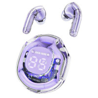 Безпровідна гарнітура Acefast T8 Crystal, Alfalfa Purple 2