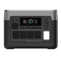 Портативна зарядна станція Oukitel P1000E PLUS, 1800W, 1024Wh LiFePO4, Black 5