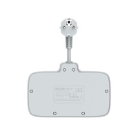 Мережевий подовжувач LDNIO SC2413, 2xSocket/1xType-C/3xUSB-A, PD 20W, QC 3.0, White 4