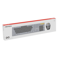 Безпровідна клавіатура і миша Fantech Go WK895, Beige 6
