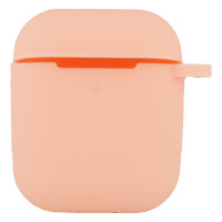 Silicone Case for AirPods With Lock Pink